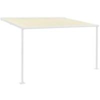 Essence elektrisk pergola markise 400x300cm hvid/creme