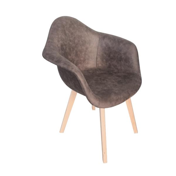 Lucas suede brun/natur