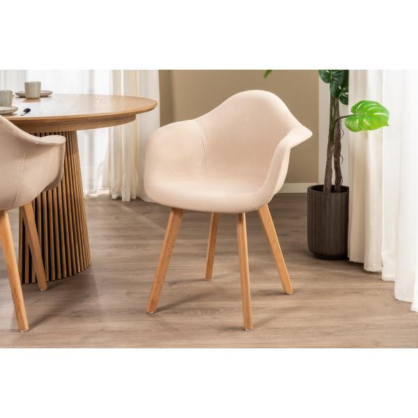Lucas stof beige/natur