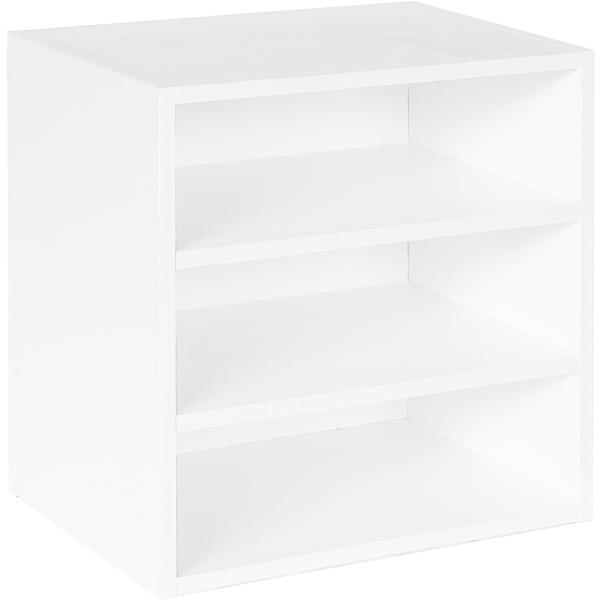 Drammen væghængt hvid 35,4x35,4x25cm