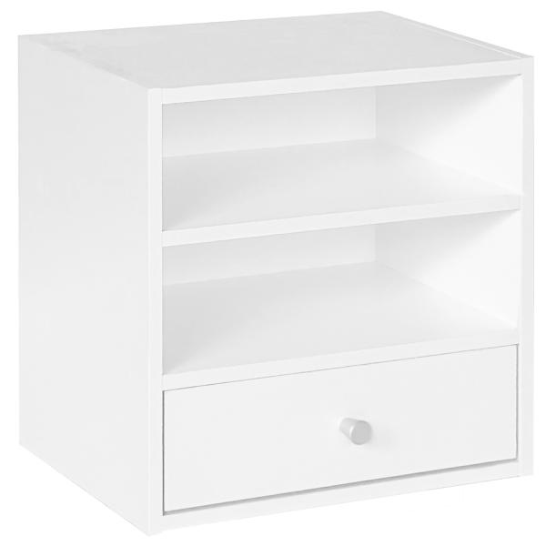 Drammen væghængt hvid 35,4x35,4x25cm