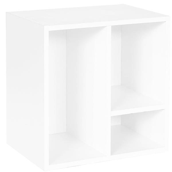 Drammen væghængt hvid 35,4x35,4x25cm