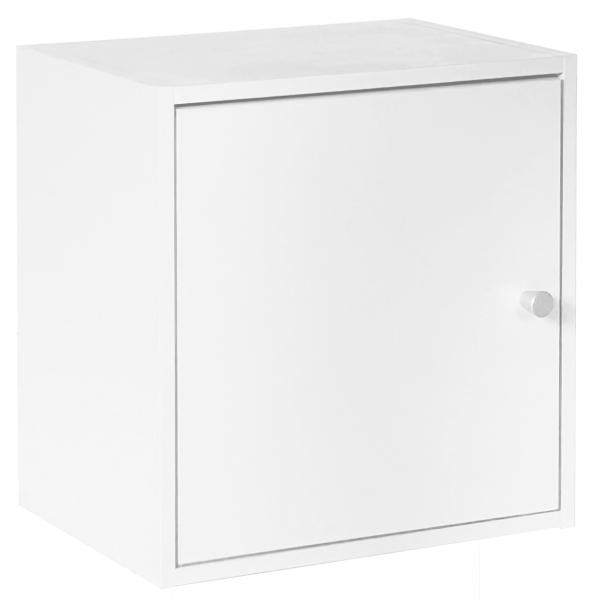 Drammen væghængt hvid 35,4x35,4x25cm