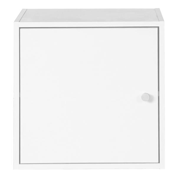 Drammen væghængt hvid 35,4x35,4x25cm