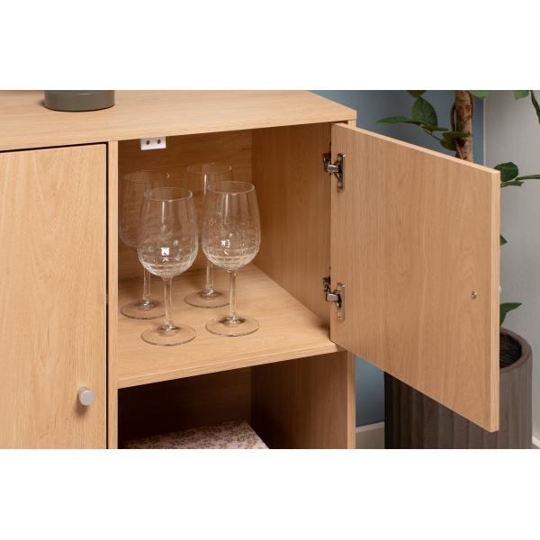 Drammen væghængt natur 69,6x69,6x38cm