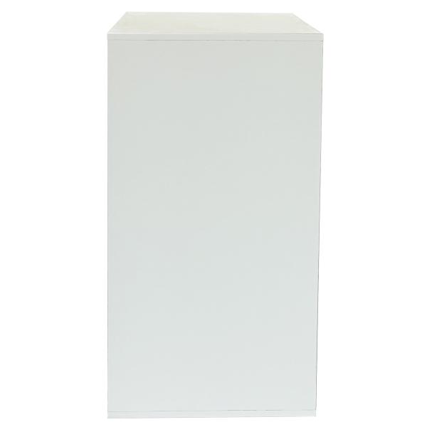 Drammen væghængt hvid 69,6x69,6x38cm