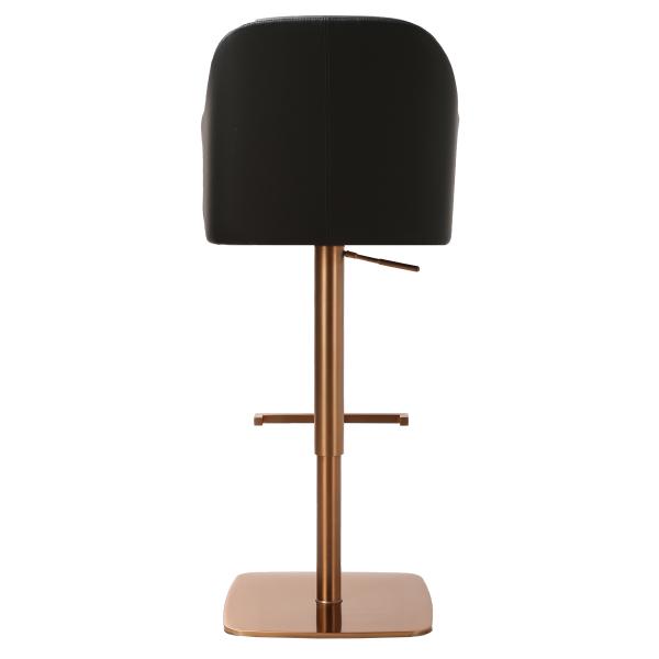 Dicte kunstlæder sort/rosegold