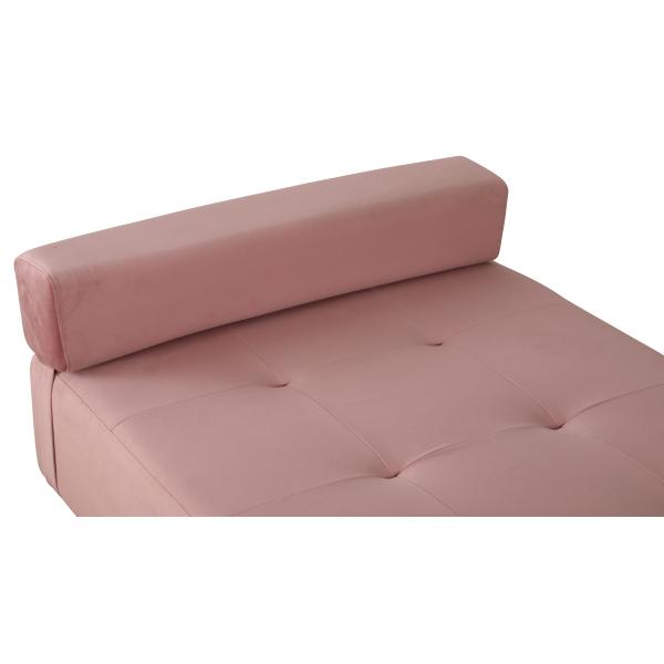 Aurora velour pink