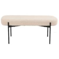 Amalie teddystof beige