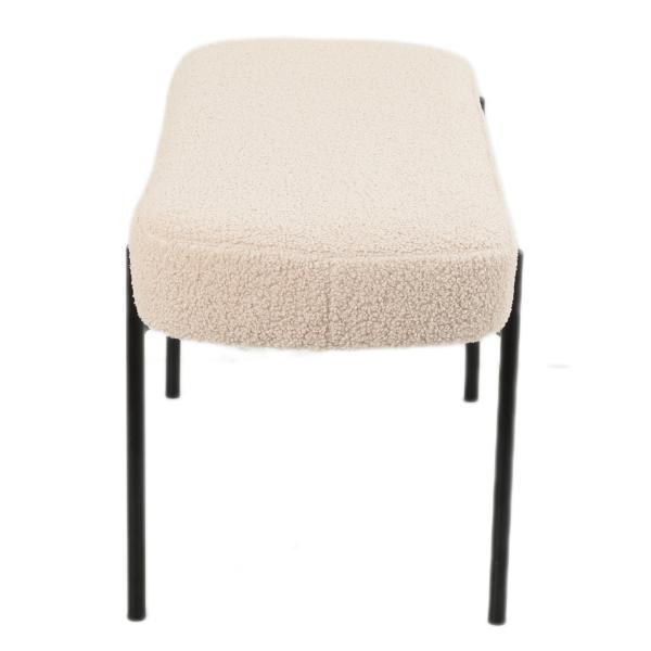 Amalie teddystof beige