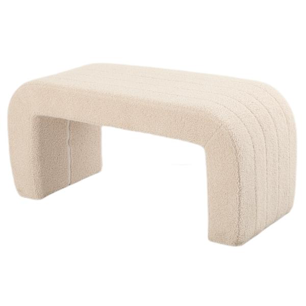 Stella teddystof beige