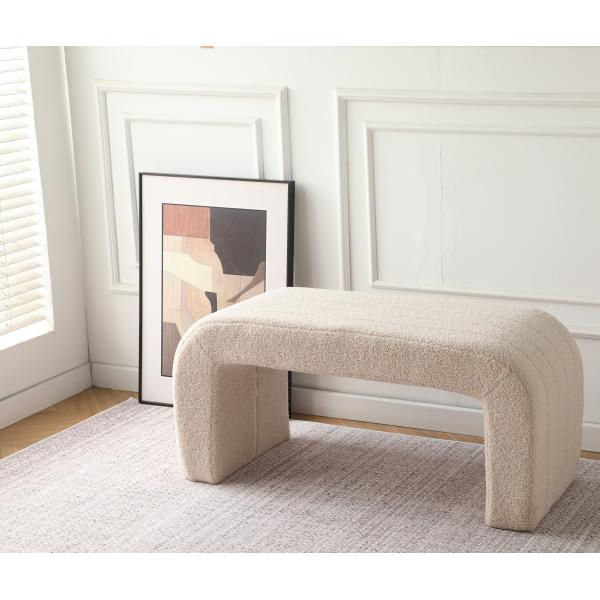 Stella teddystof beige