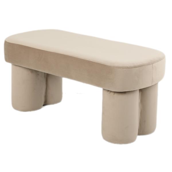 Ylva velour beige