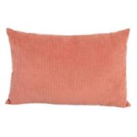 Pude fløjl rosa 60x40cm