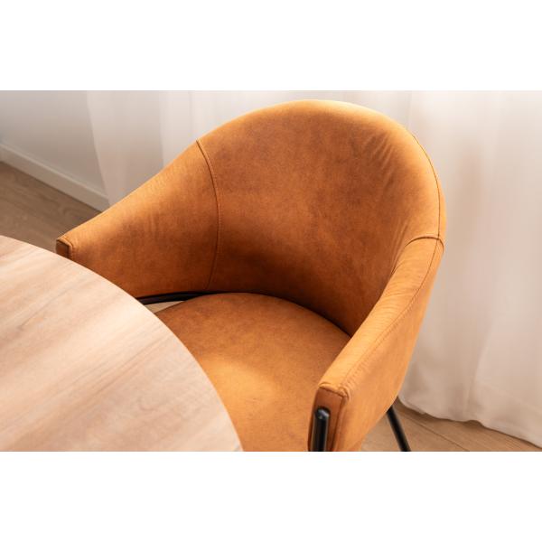 Felicia suede cognac