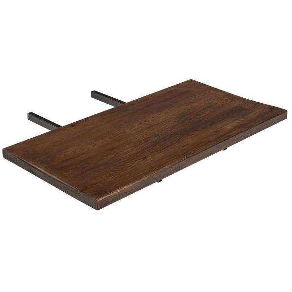Tillægsplade til Firenze eg smoked live edge 50x95x4cm