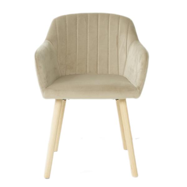 Alberte velour beige