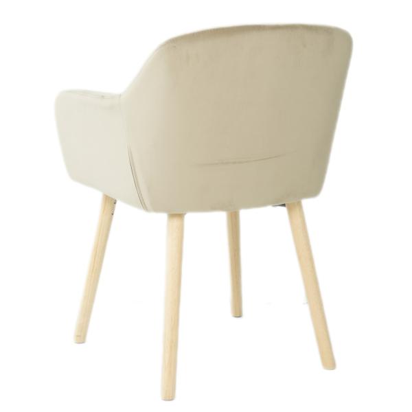 Alberte velour beige