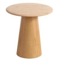 Saline sidebord træ natur ø45cm