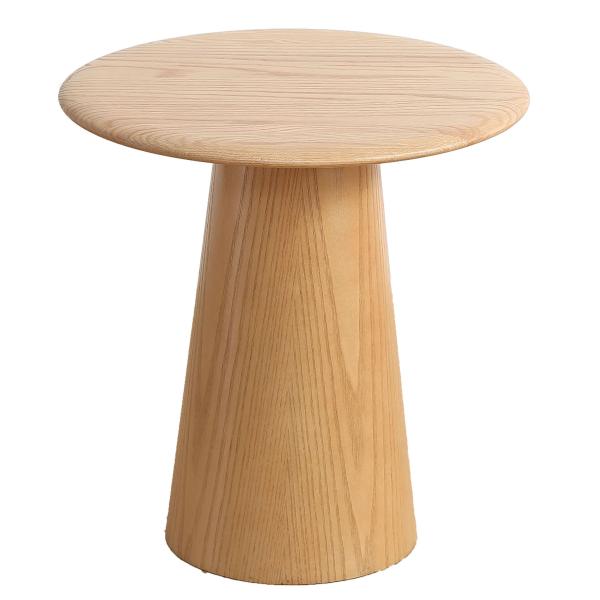 Saline sidebord træ natur ø45cm