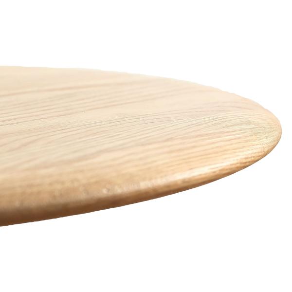 Saline sidebord træ natur ø45cm