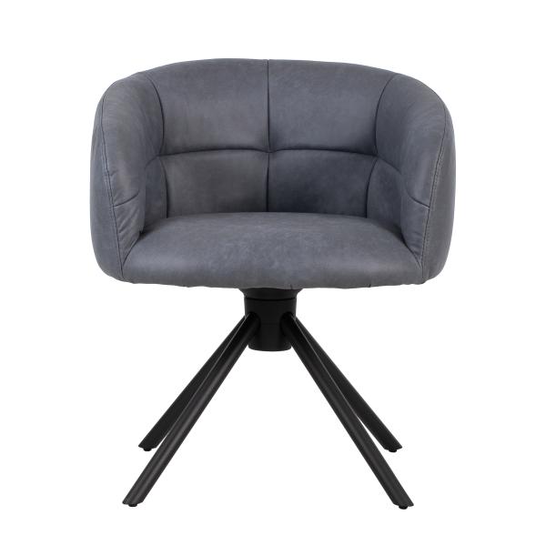 Silje med drejefunktion suede grå