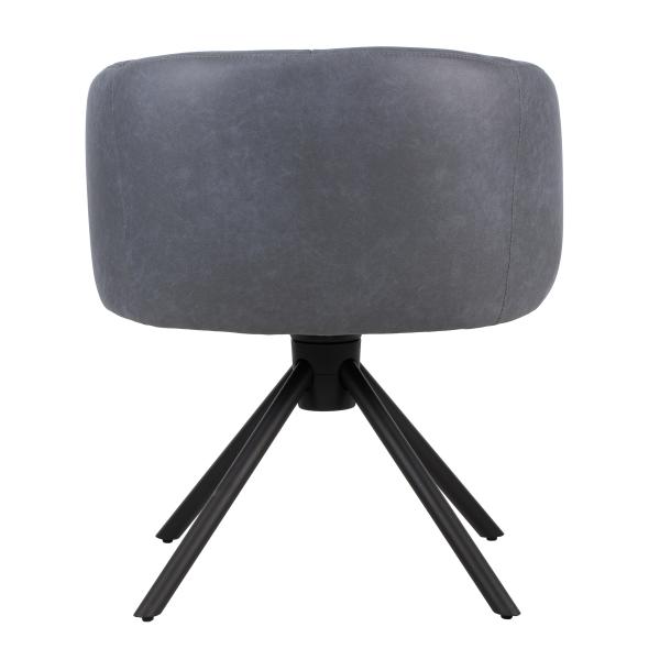 Silje med drejefunktion suede grå