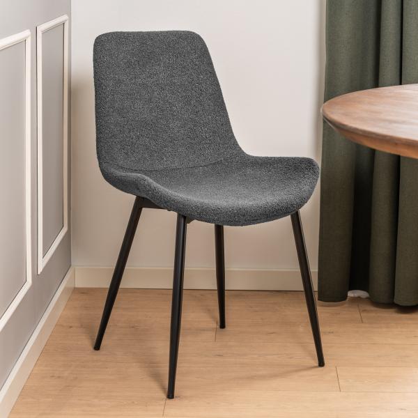 Karla teddy mørkegrå