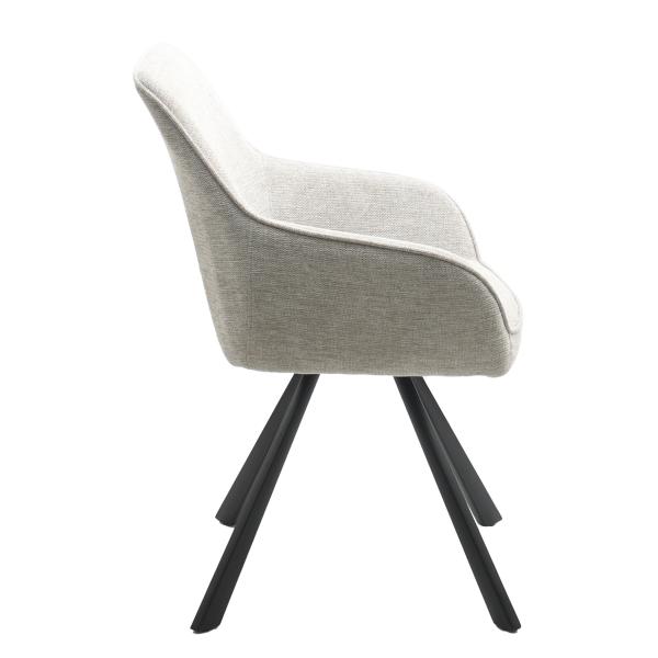 Freja med drejefunktion stof beige