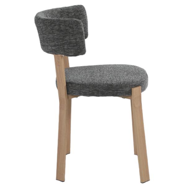 Ditte stof mørkegrå