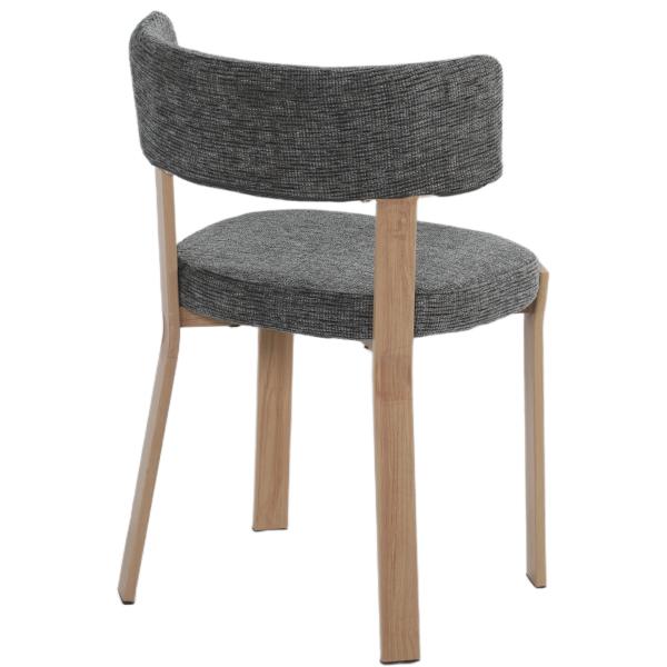 Ditte stof mørkegrå