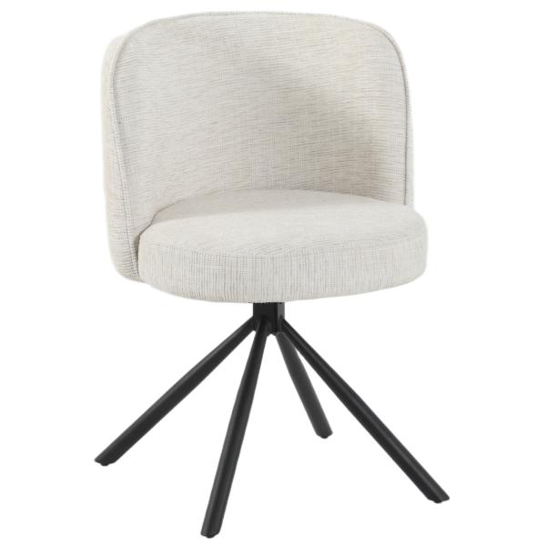 Linda med drejefunktion stof beige