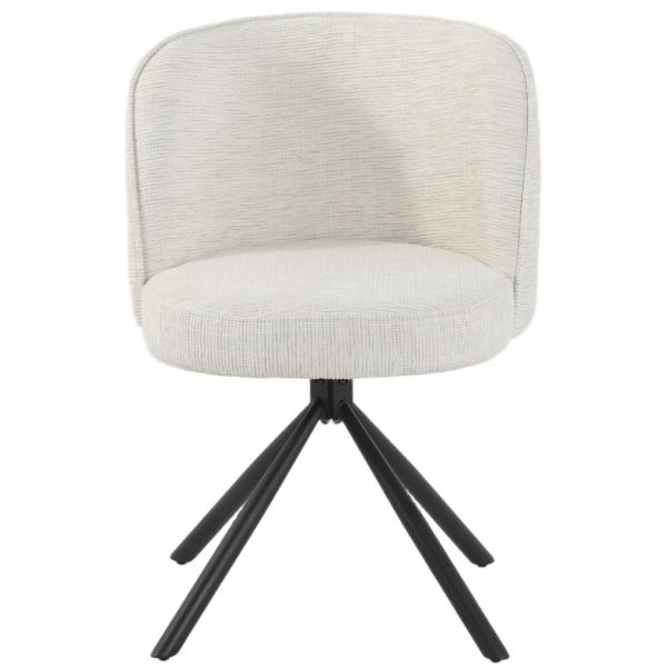 Linda med drejefunktion stof beige