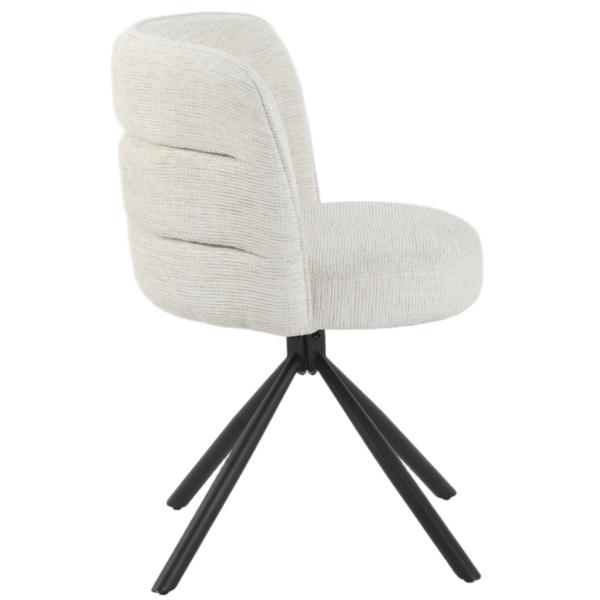 Linda med drejefunktion stof beige