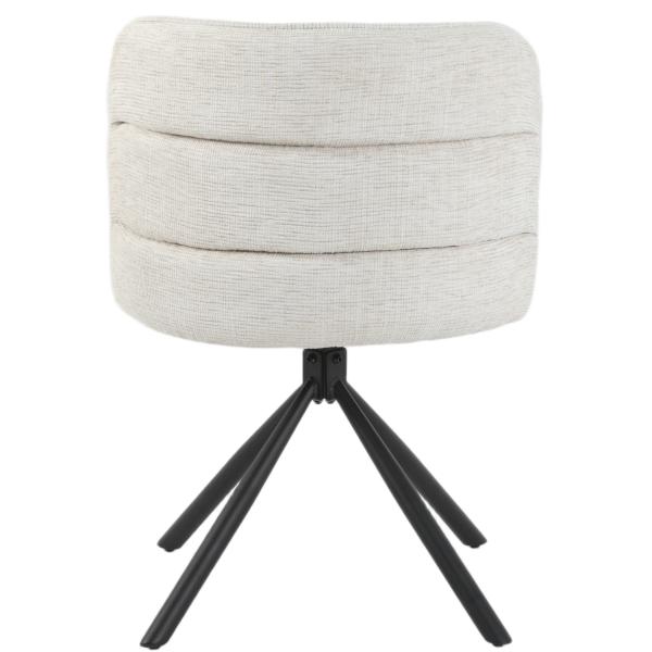 Linda med drejefunktion stof beige