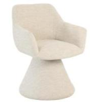 Fillipa med drejefunktion stof beige