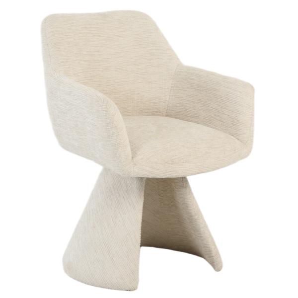 Marie med drejefunktion stof beige