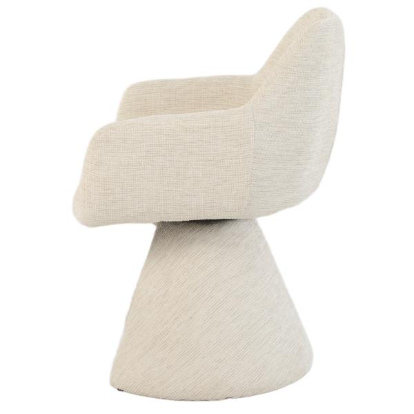 Marie med drejefunktion stof beige