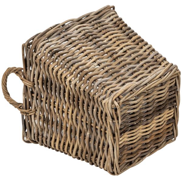 Kurv firkantet med håndtag 37x37x35cm
