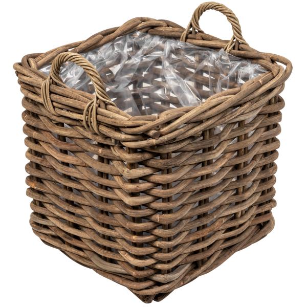 Kurv firkantet med håndtag 48x48x45cm