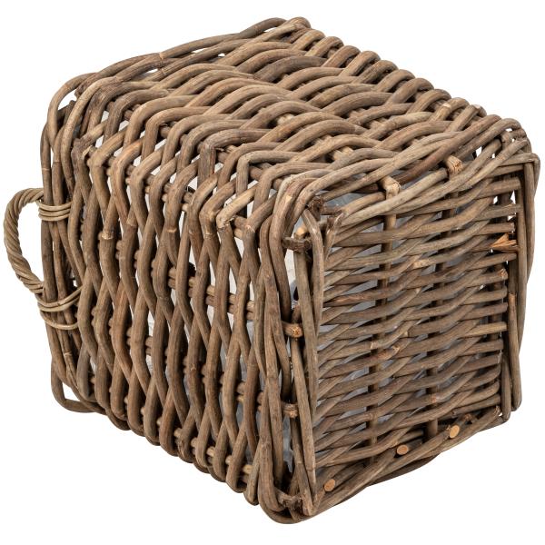 Kurv firkantet med håndtag 48x48x45cm