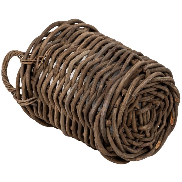 Kurv rund med håndtag ø40x36cm