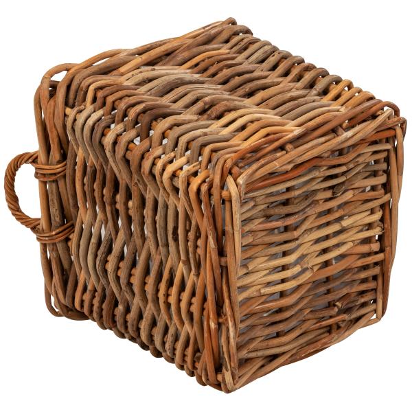 Kurv firkantet med håndtag 48x48x45cm