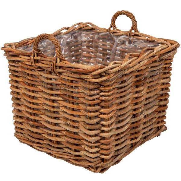 Kurv firkantet med håndtag 60x60x50cm