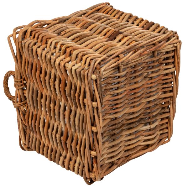 Kurv firkantet med håndtag 60x60x50cm