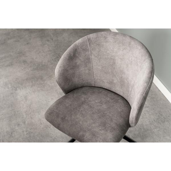 Annie med drejefunktion plys grå