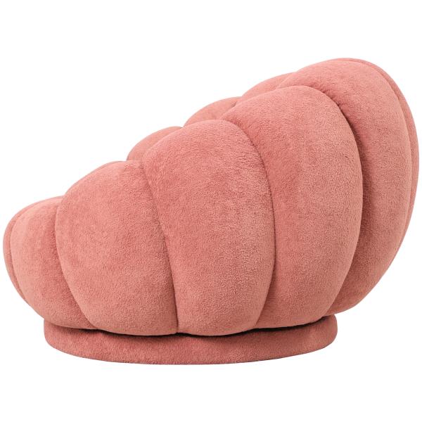 Fermo med drejefunktion plys rosa