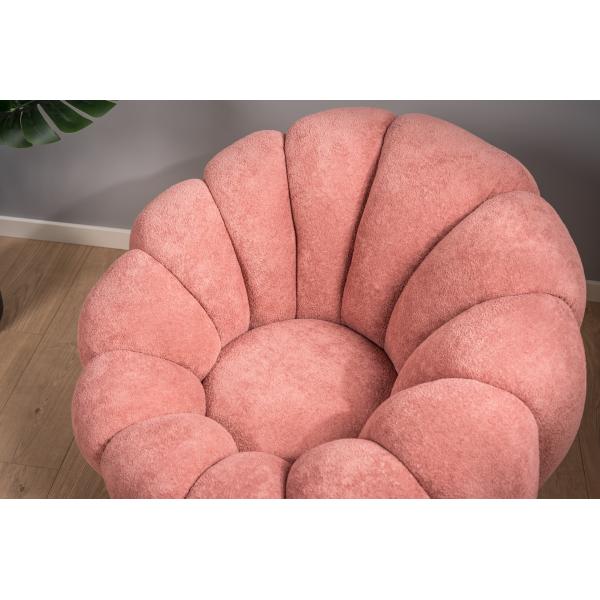Fermo med drejefunktion plys rosa