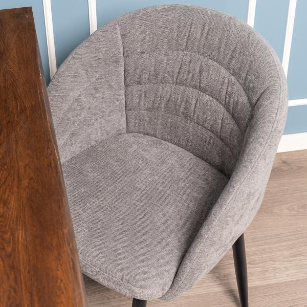 Josefine stof lysegrå