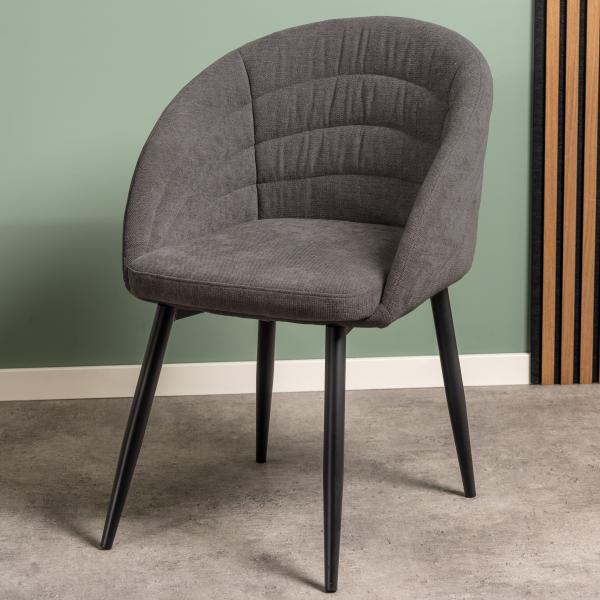 Josefine stof mørkegrå